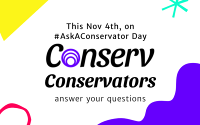 #AskAConservator Day – Conserv style!