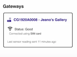 Conserv New Gateway Card With Connectivity Feature
