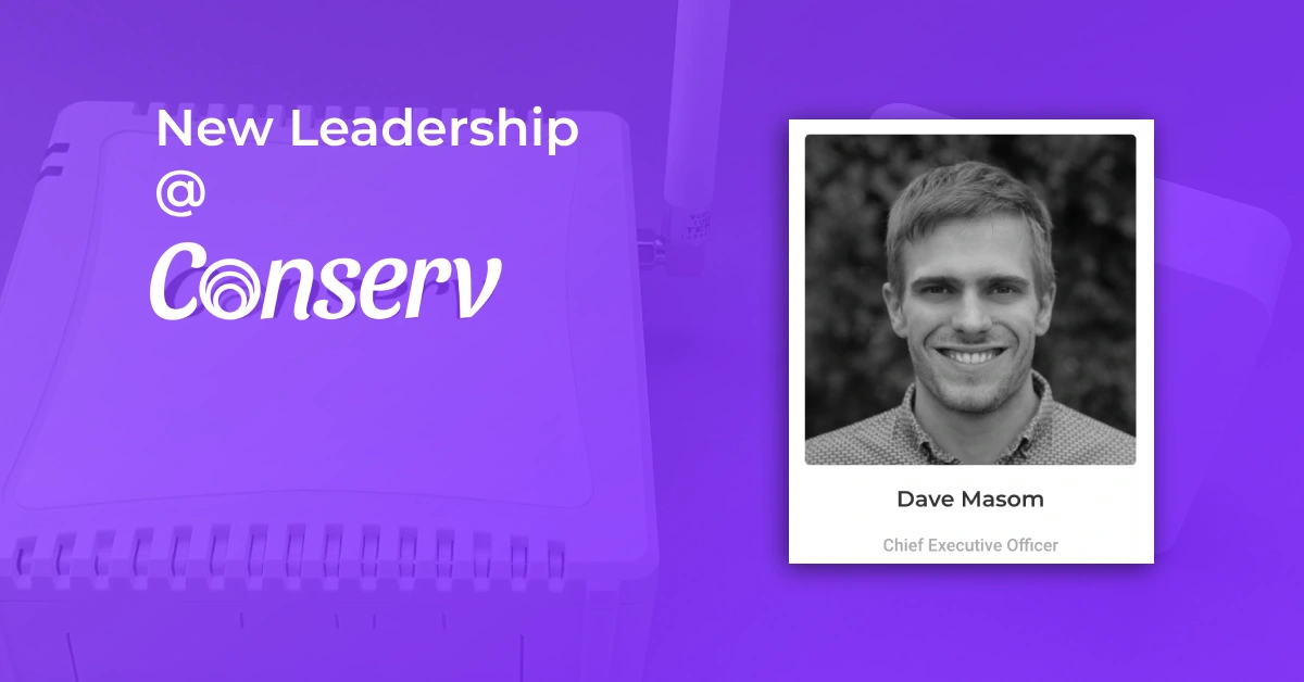 Conserv Announces Leadership Transition - Dave Masom Becomes CEO