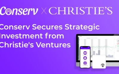 Conserv Secures Strategic Investment from Christie’s Ventures