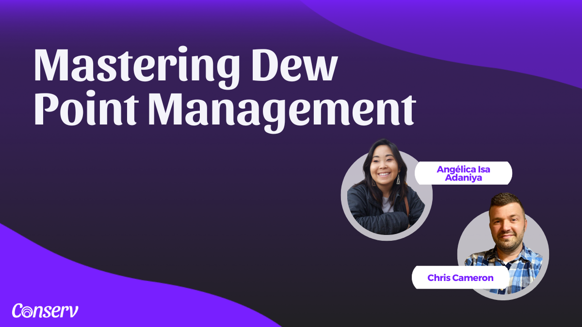Cover page of the mastering dew point management deck