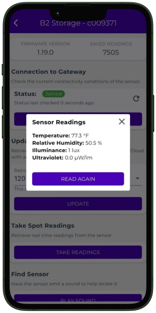 Conserv Mold Risk Score feature