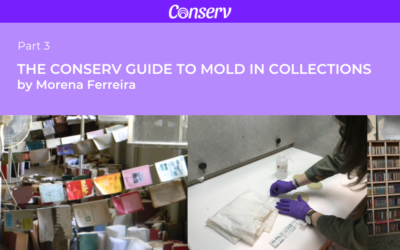 Part III of “A Conserv Guide to Mold in Collections”