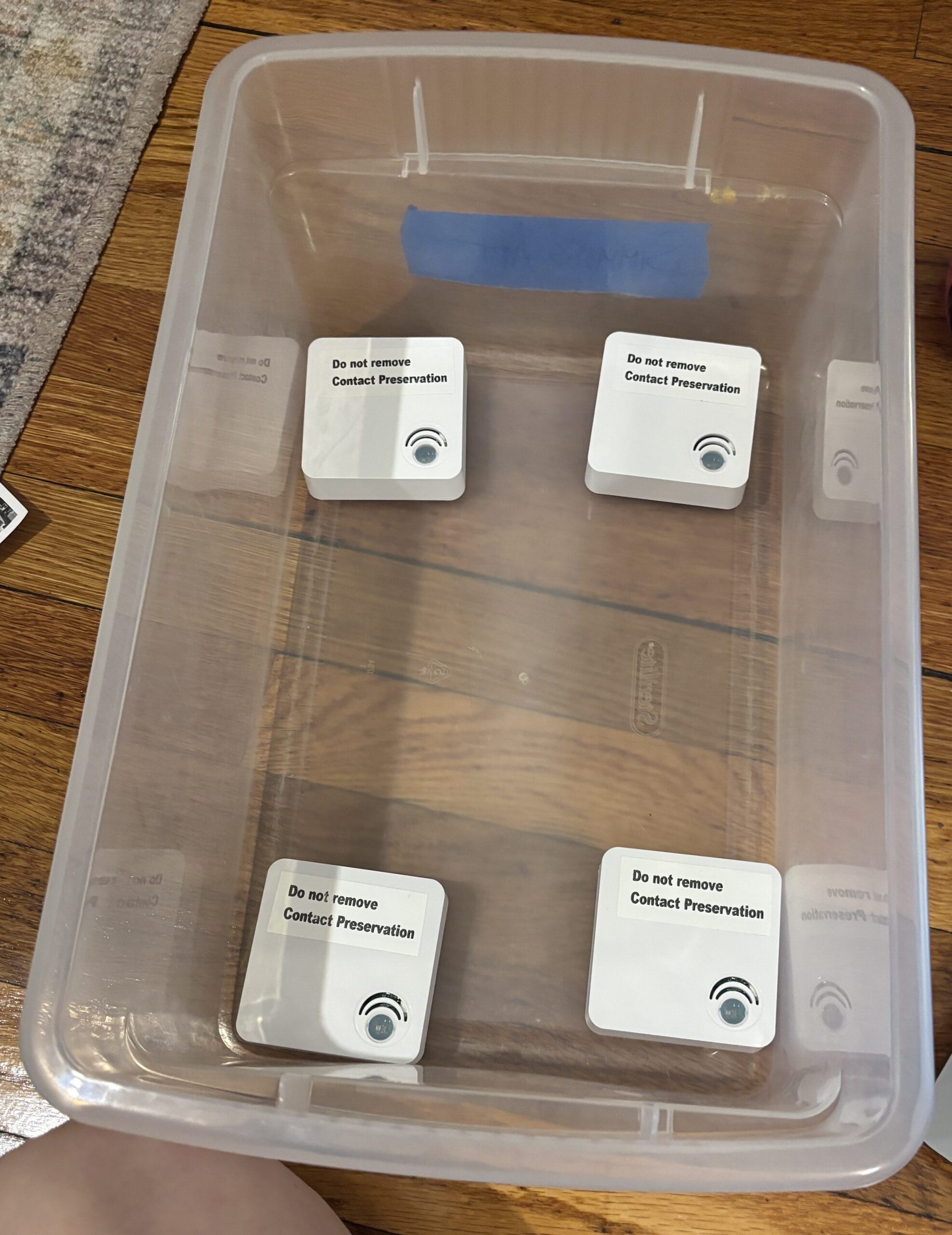 Conserv sensor calibration setup